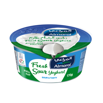 Almarai Full Fat Sour Fresh Yoghurt 170g
