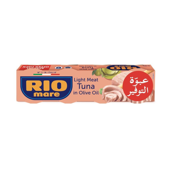 Rio Marelight Meat Tuna In Olive Oil 4×80g