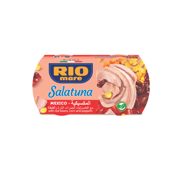 Rio Mare Salatuna Mexico Recipe With Red Beans, Corn And Peppers 2 X 160g