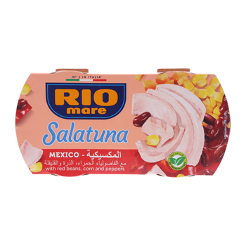Rio Mare Salatuna Mexico Recipe With Red Beans, Corn And Peppers 2 X 160g
