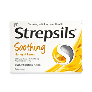 Strepsils Honey & Lemon Lozenges 24 Pack