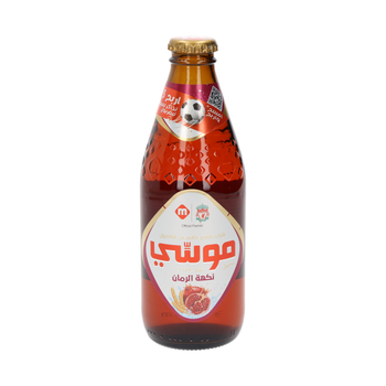 Moussy Pomegranate Non-Alcoholic Malt Beer 330ml