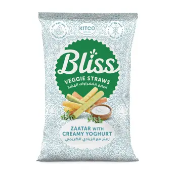 Kitco Bliss Veggie Straws Zaatar With Creamy Yoghurt  27 g
