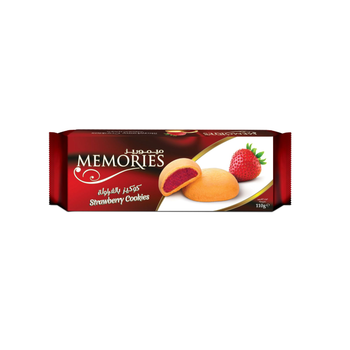 Memories Strawberry Cookies 100g