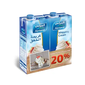 Almarai Whipping Cream 2x1L