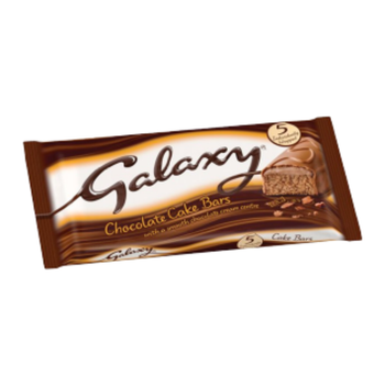 Galaxy Chocolate Cake Bars 5x5 Pieces