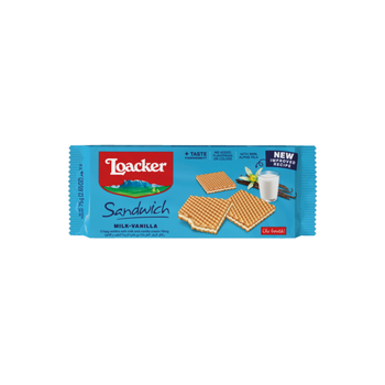 Loacker Sandwich Milk-Vanilla 75g