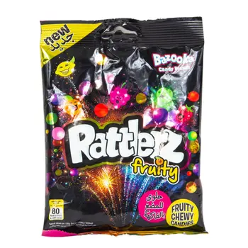 Bazooka Rattlerz Fruity 120g