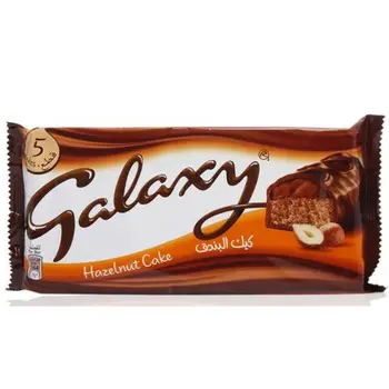 Galaxy Hazelnut Cake Bar 5x30g