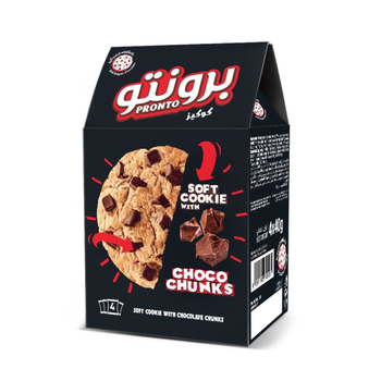 Pronto Cookies Chocolate 4×40g
