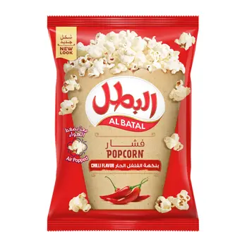 Al Batal Chilli Air-Popped Popcorn 90g