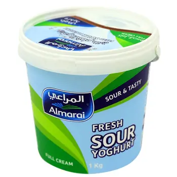 Almarai Fresh Sour Yoghurt Full Cream 1Kg