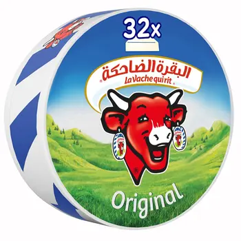 La Vache Qui Rit Original Spreadable Cheese Triangles 32pieces