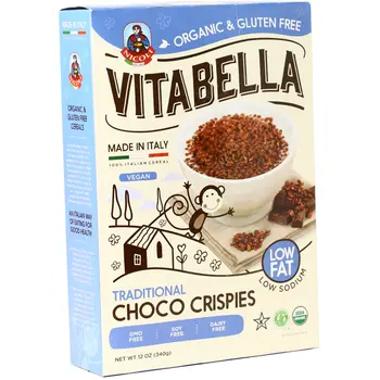 Vitabella Organic Choco Crispies Corn Flakes 340g