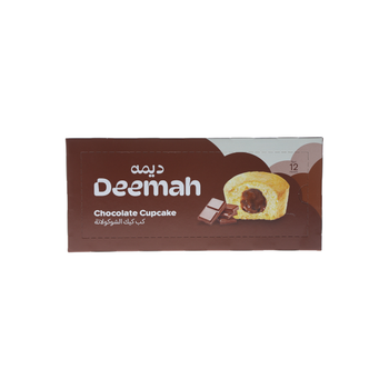 Deemah Chocolate Cream Cupcake 12x30g