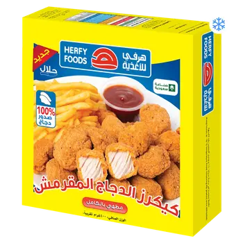 هيرفي الدجاج المقرمش كيكرز 400جرام