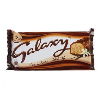 Galaxy Vanilla Cake Bar 5 Pieces