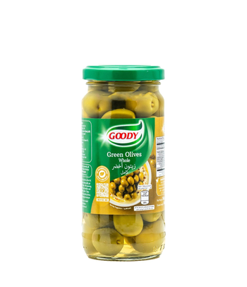 Goody Whole Green Olives 240g