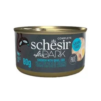 Schesir Chicken & Quail Egg Cat Pate 80g