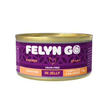 Felyngo Chicken in Jelly Wet Food for Kittens 75g
