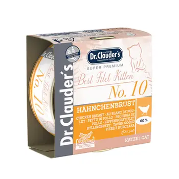 Dr.Clauder's Chicken Kitten Wet Food 70g