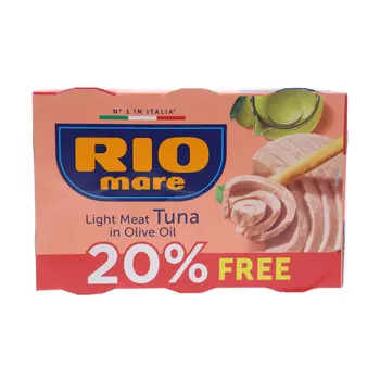 ريو ماري تونه لايت بزيت الزيتون 6×80جرام