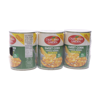 California Garden Sweet Corn 3 PCS 400 g