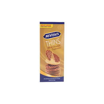 Mcvitie's Digestive Thins Milk Chocolate Cappuccino 150g
