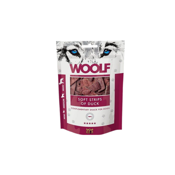 Woolf Duck Strips Dog Snack 100g