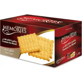 Memories premium Tea Biscuit 12*75 g