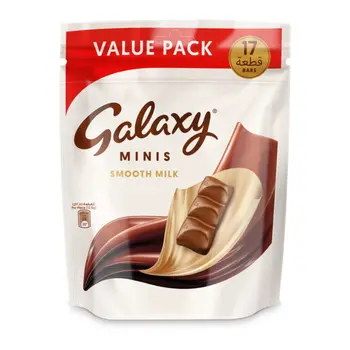 Galaxy Chocolate Minis Smooth Milk Mini Chocolate Bars 17×12.5g