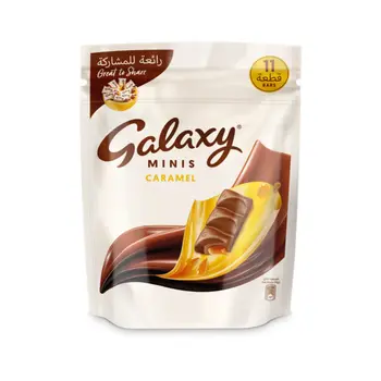Galaxy Minis Caramel Chocolate 11x14g