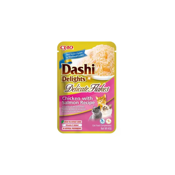 Inaba Dashi Delights Chicken & Salmon Cat Food 40g