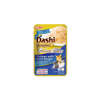 Inaba Dashi Delights Chicken & Tuna Cat Food 40g