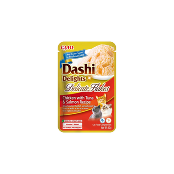Inaba Dashi Delights Chicken Tuna Salmon Cat Food 40g