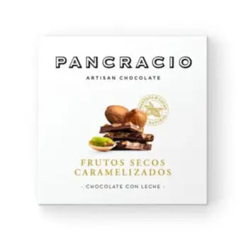 Pancracio Caramelized Nuts Milk Chocolate 70g