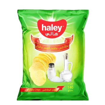 Haley Salt & Vinegar Potato Chips 140g