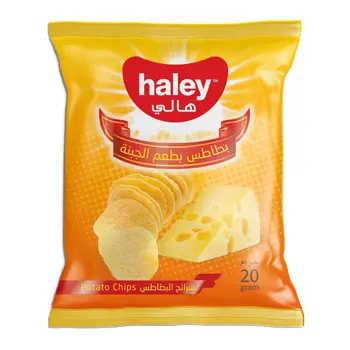 هالي رقائق بطاطس بالجبن 20جرام