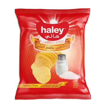هالي رقائق بطاطس ملح 20جرام