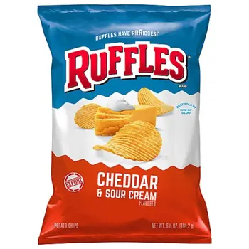 روفليز رقائق البطاطس بنكهة الشيدر والكريمة الحامضة 6.5 اونصه