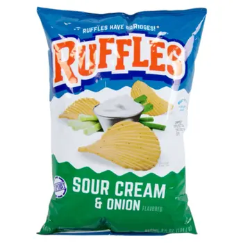 روفليز رقائق الشيبس بالكريمة الحامضة والبصل 6.5أونصة