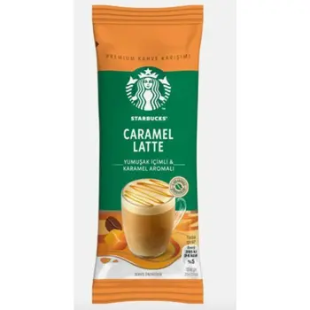 ستاربكس قهوة كراميل لاتيه فاخرة سريعة التحضير 14جرام
