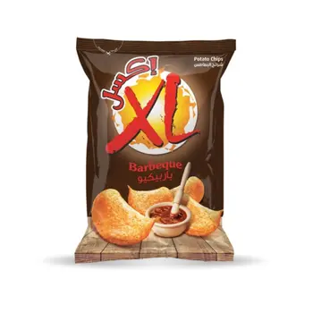 اكس ال شرائح البطاطس باربيكيو 120جرام