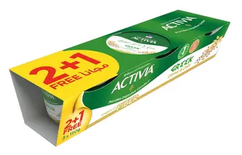 Activia Greek Yogurt Cereal Oat 3×150g