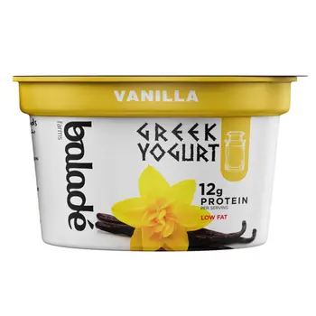 Balade Greek Yogurt Low Fat Vanilla 180g