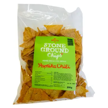 أديليتا رقائق تورتيلا مطحونة على الحجر بالفلفل الحلو والشيلي 200جرام