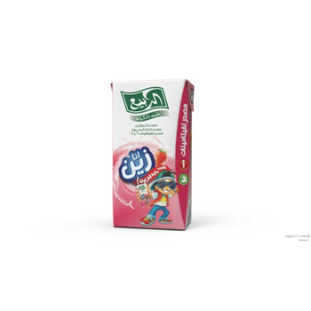 Al Rabie Strawberry Flavored Milk 125ml
