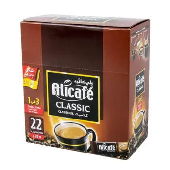 علي كافيه 3في1 قهوة كلاسيك 22ظرف