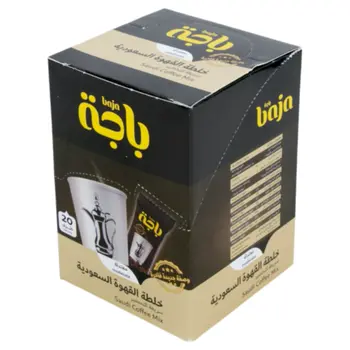 باجة خلطة القهوة السعودية سريعة التحضير معتدلة 20×5جرام