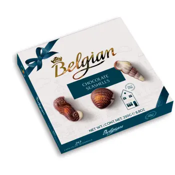 Belgian Chocolate Seashells 250g